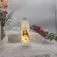 Jesus Jungfrau Christus Kerzenlampe Romantisches Teelicht Elektronische Flammenlose LED Deko