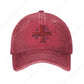 IC XC NIKA Baseball Cap Vintage Distressed Washed Jesus Christ Is Winner Snapback Hat Men Women Outdoor Running Golf Caps Hat