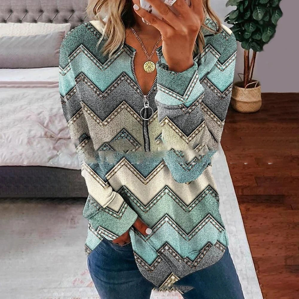 Gestreifte Kapuzenpullover Damen Mode Reißverschluss Hoodies Y2k Lässige Sweatshirts Zip Up Hoodie Oversize Kapuzenjacke Gittermäntel Damen Sweatshirts