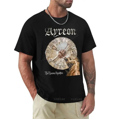Ayreon - The Human Equation T-Shirt Anime Sweatshirt Koreanische Mode Herren Kurzarm-T-Shirts