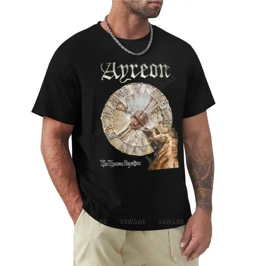 Ayreon - The Human Equation T-Shirt Anime Sweatshirt Koreanische Mode Herren Kurzarm-T-Shirts