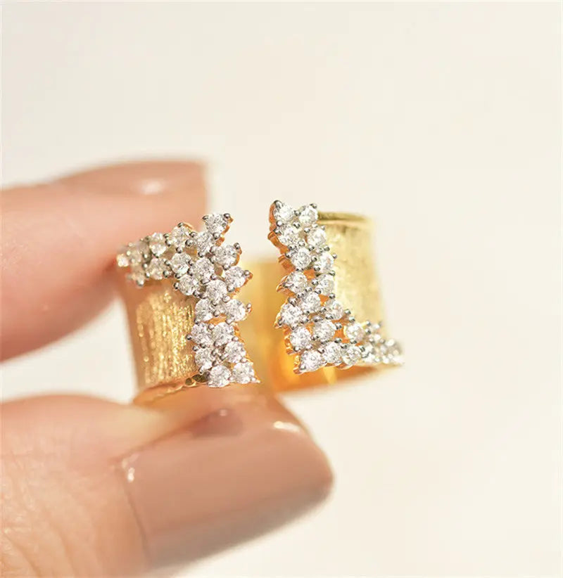 Verstellbarer, bunter Tropfglasur-Ring Damen Mode Retro Geometrischer goldfarbener Metallring Hochzeitsschmuck Geburtstagsgeschenk