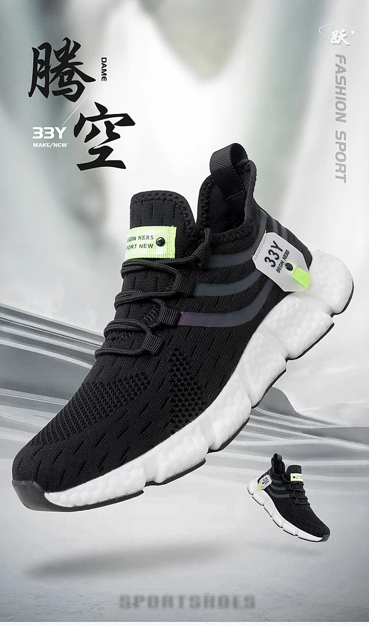 Herrenschuhe Sommer Herren Freizeitschuhe Atmungsaktive Sneaker Herren Leichte Loafers Rutschfeste Tennisschuhe Luxusschuhe Tennisschuhe