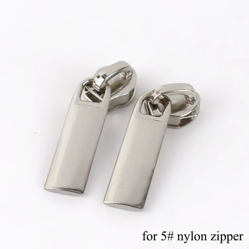20 Stk. Meetee Reißverschluss-Schieber für 3# 5# Nylon-Reißverschlüsse Daunenjacke Reißverschlusskopf Taschenbekleidung Reißverschluss-Reparatur-Kits DIY Nähzubehör