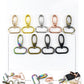 5/10Pcs Meetee 20/25/32/38mm Metal Bags Strap Buckles Lobster Clasp Collar Carabiner Snap Hook DIY KeyChain Bag Part Accessories