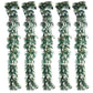 180CM Artificial Plants Christmas Garland Wreath Xmas Home Party Wedding Decoration Pine Tree Rattan Hanging Ornament For Kids
