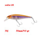 BassLegend Fishing Artificial Bait Suspending Minnow Shallow Wobbler Jerkbait Shad Bass Pike Lure 128 SP 78 F 65 SP