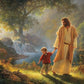Christian God Jesus The Shepherd Christ Belief Faith The Samaritan Woman Posters Prints Canvas Painting Wall Art Picture Decor
