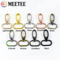 5/10Pcs Meetee 20/25/32/38mm Metal Bags Strap Buckles Lobster Clasp Collar Carabiner Snap Hook DIY KeyChain Bag Part Accessories
