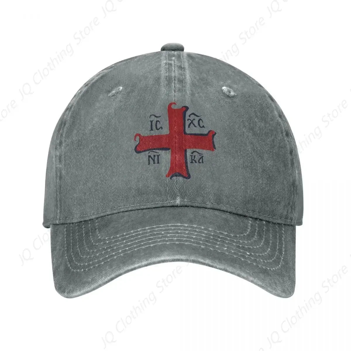 IC XC NIKA Baseball Cap Vintage Distressed Washed Jesus Christ Is Winner Snapback Hat Men Women Outdoor Running Golf Caps Hat