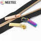 20 Stk. Meetee Reißverschluss-Schieber für 3# 5# Nylon-Reißverschlüsse Daunenjacke Reißverschlusskopf Taschenbekleidung Reißverschluss-Reparatur-Kits DIY Nähzubehör