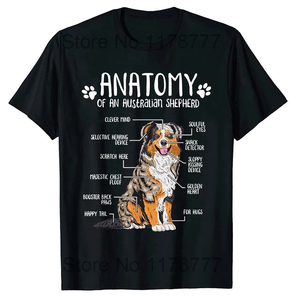 Jeder Snack, den du machst, Australian Shepherds, lustige Hundeliebhaber, T-Shirts, grafische Streetwear, Kurzarm-Geburtstagsgeschenke, T-Shirt Männer