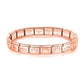 Hapiship Neue Mode Frauen Romantisches Herz 9mm Breite Edelstahl Armband Armreif Mädchen Hochzeit Weihnachtsgeschenk Schmuck G205