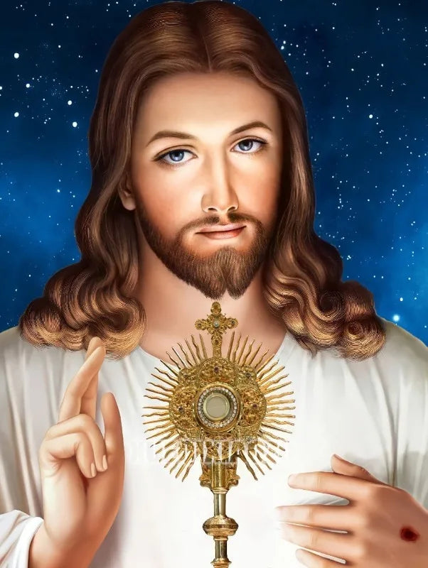 Christ Jesus Diamond Painting Jesus' Redemption Diamond Mosaic Rhinestone Inlaid Cross Stitch Set DIY Home Decoration Gift