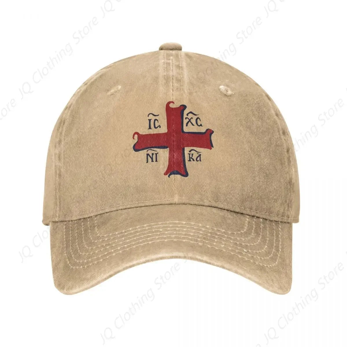 IC XC NIKA Baseball Cap Vintage Distressed Washed Jesus Christ Is Winner Snapback Hat Men Women Outdoor Running Golf Caps Hat