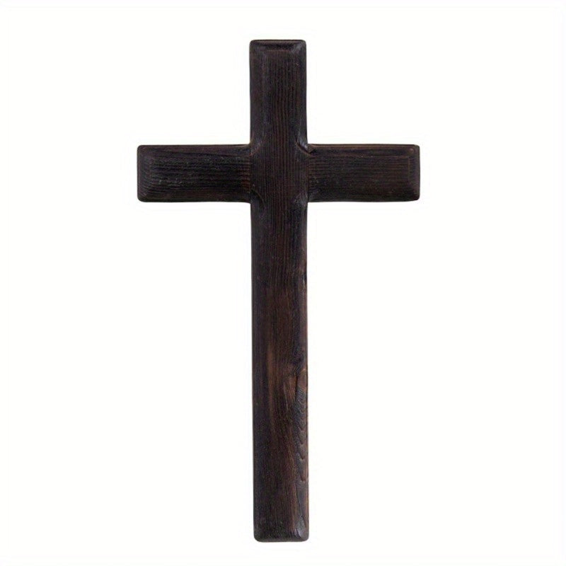 Hängende Ornamente Katholisches Kruzifix Wandmontierte Holzkreuze Party Meditation Büro Geschenke Kunsthandwerk Aufrichtiger Jesus Christus Massiv