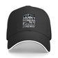 White Letter Print Kids Baseball Cap Fashion Comfort Vintage Hip Hop Baseball Hat Adjustable Sandwich Brim All Seasons