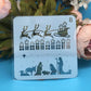 8Pcs/Set 13cm Christmas Model C DIY Layering Stencils Painting Scrapbook Coloring Embossing Album Decorative Card Template