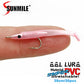 SUNMILE 30pcs 0.3g 35mm Eel Soft Fishing Lure Pesca Peche Tackle Wobblers Fish Lures Carp Leurre Souple Soft baits