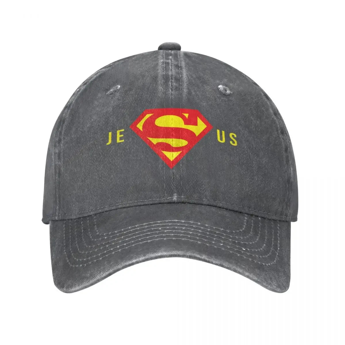 Super Jesus Washed Baseball Cap Mütze Herren Damen Christian Gott Kappe Frühling Herbst Vintage Casquette Gorras