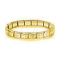 Hapiship Neue Mode Frauen Romantisches Herz 9mm Breite Edelstahl Armband Armreif Mädchen Hochzeit Weihnachtsgeschenk Schmuck G205