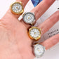 Modische Ringe, Fingeruhren, Modische Party-Quarzuhren, Unisex-Paarringe, Schmuckgeschenk, echt