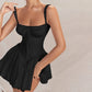 Rockmore elegante Party-Korsettkleider für Damen, modisches Abend-Bodycon-A-Linien-Faltenkleid, sexy Spitzen-Patchwork-Minikleid, neuer Sommer-Sunderss
