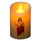 Jesus Christus Licht für Kreative Flammenlose Elektronische Kerzen Lampe für Zuhause Schlafzimmer Wohnzimmer Dekoration Zubehör