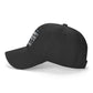 White Letter Print Kids Baseball Cap Fashion Comfort Vintage Hip Hop Baseball Hat Adjustable Sandwich Brim All Seasons