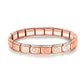 Hapiship Neue Mode Frauen Romantisches Herz 9mm Breite Edelstahl Armband Armreif Mädchen Hochzeit Weihnachtsgeschenk Schmuck G205