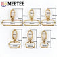 5/10Pcs Meetee 20/25/32/38mm Metal Bags Strap Buckles Lobster Clasp Collar Carabiner Snap Hook DIY KeyChain Bag Part Accessories