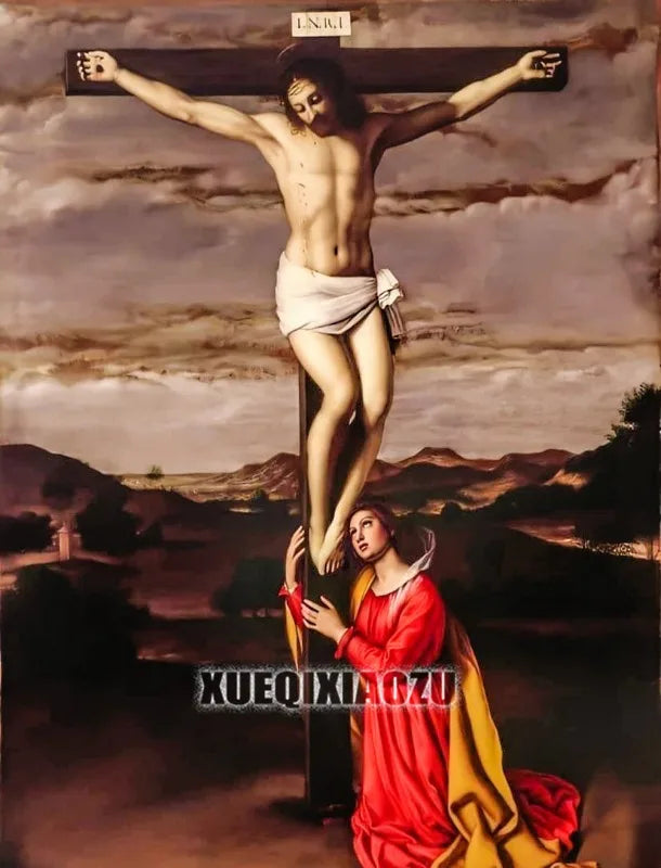 Christ Jesus Diamond Painting Jesus' Redemption Diamond Mosaic Rhinestone Inlaid Cross Stitch Set DIY Home Decoration Gift
