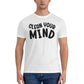100% Baumwolle REINIGE DEINEN GEIST Motivierende Zitate T-Shirts Herren Freizeit Damen Kleidung T-Shirts Oberteile