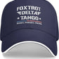 Foxtrot Delta Tango FDT Trucker Hats Resist Persist Prevail Baseball Cap for Mens Women Adjustable Classic Dad Hat