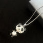 Fashion Movable Panda Necklace Lady Exquisite and Cute Cartoon Animal Hip-hop Personality All-match Pendant