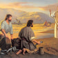 Christian God Jesus The Shepherd Christ Belief Faith The Samaritan Woman Posters Prints Canvas Painting Wall Art Picture Decor