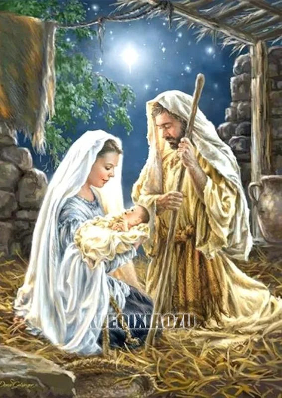 Christ Jesus Diamond Painting Jesus' Redemption Diamond Mosaic Rhinestone Inlaid Cross Stitch Set DIY Home Decoration Gift