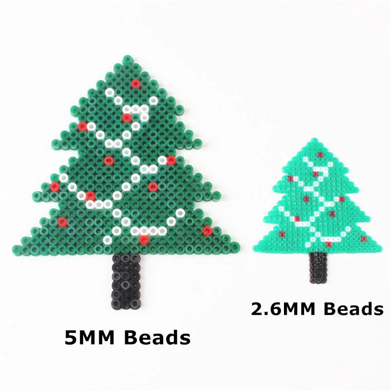 1000pcs 5mm fuse /Hama Beads 3d Puzzle Toys Kids Mix Color Random Education Kids DIY Toys Christmas gifts