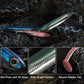 Dr.Fish 5/6 Stück Angelköder Weichplastik Silikonköder Paddelschwanz Shad Wurm Swimbait Süßwasser Barsch Forelle 70mm 80mm 100mm