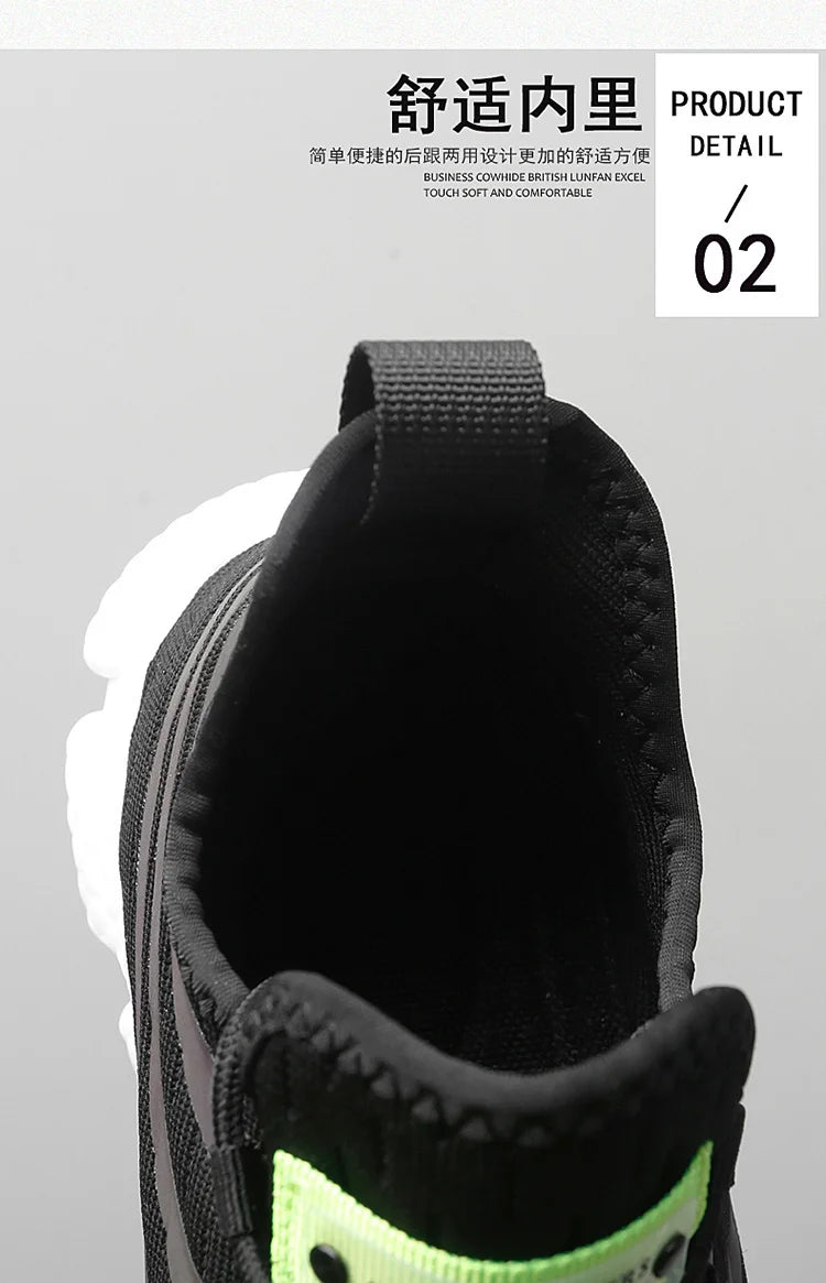 Herrenschuhe Sommer Herren Freizeitschuhe Atmungsaktive Sneaker Herren Leichte Loafers Rutschfeste Tennisschuhe Luxusschuhe Tennisschuhe