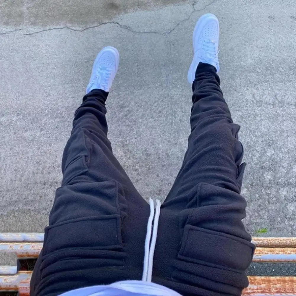 2023 Herbst Winter Streetwear Herren Cargo Hose Taschen Jogginghose Freizeithose Herren Sweathose