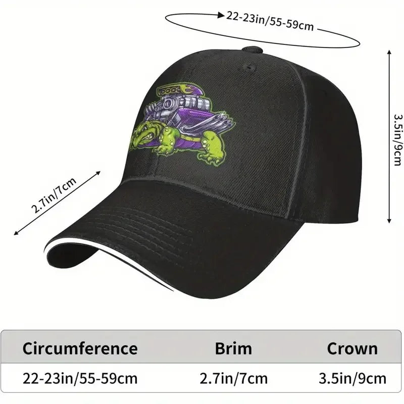 Unique Letter Printed Kids Baseball Cap Youth Sports Comfortable Casual Baseball Hat Adjustable Sandwich Outdoor Wear Leisure