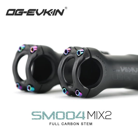 OG-EVKIN BS-004 T1000 Carbon MTB-Fahrradvorbau 6/17 Grad 31,8 mm Carbon-Rennradvorbau Positive und negative Fahrradteile