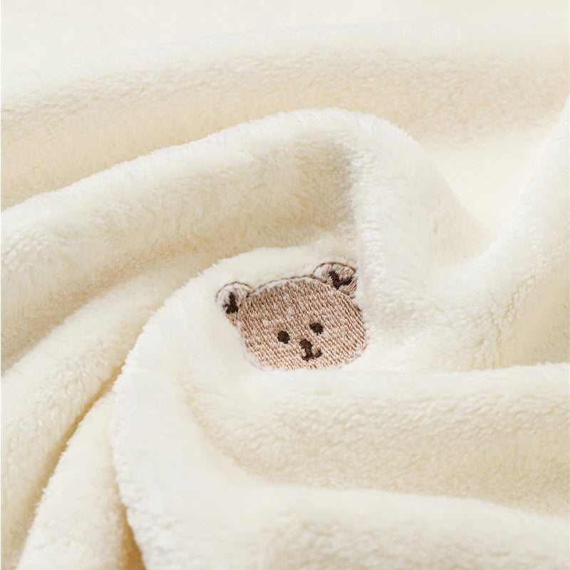 Baby Winterdecke für Neugeborene, Pucktuch, Kinderwagendecke, Windeldecke, Fleecedecke, Baby-Accessoires, Tagesdecke