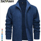 TACVASEN IX9 Winter Softshell Thermo Wanderhose Arbeitshose Herren Fleece Cargohose Wasserdicht Warm Outdoor Männer Hose