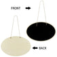 1Pc Mini Wooden Blackboard Chalkboard Single Sided DIY Message Board Home Door Wall Hanging Christmas Wedding Party Wood Plaque
