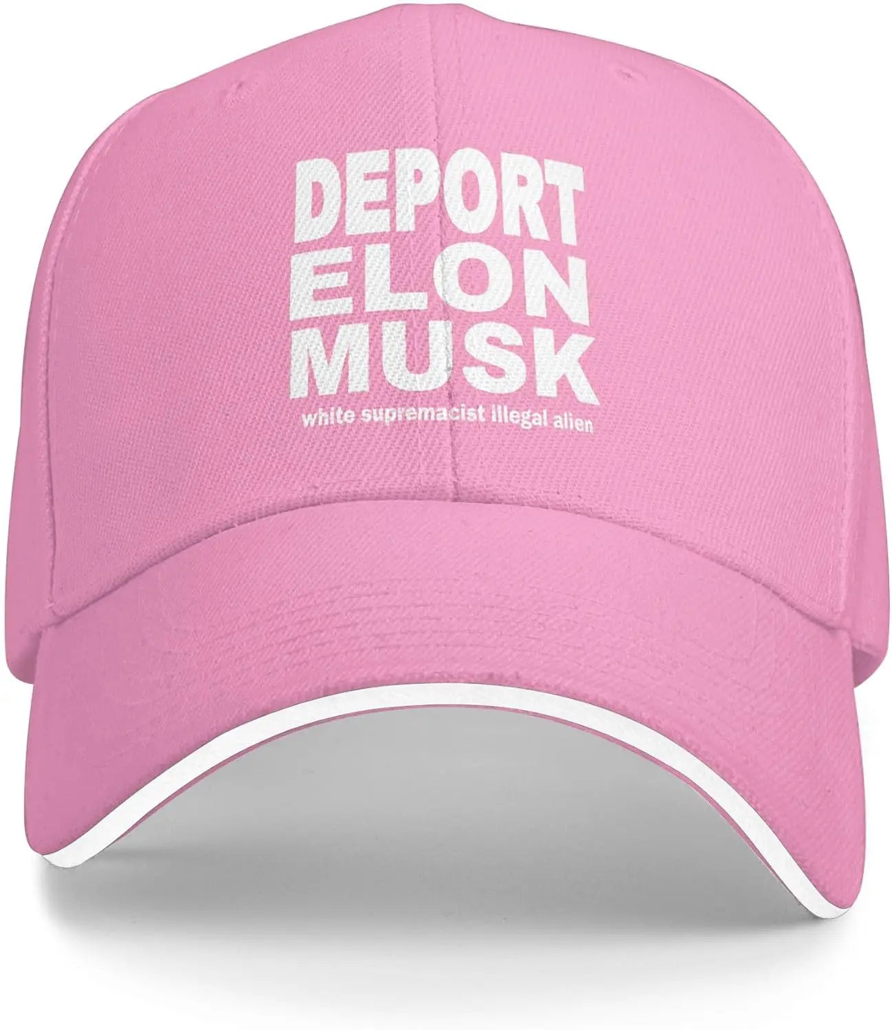 Anti Elon Musk Trucker Hats Fire Elon Musk Deport Stop Musk Funny Gag Baseball Cap for Mens Women