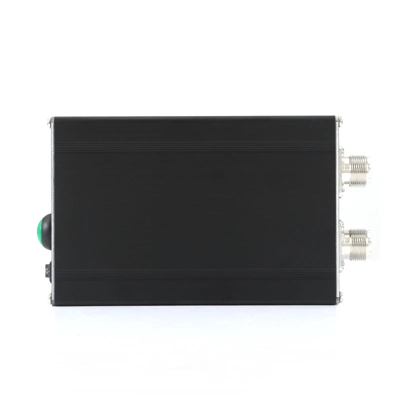 Fertiger ATU-100 1.8-50MHz ATU-100mini Automatischer Antennentuner von N7DDC 7x7 + Mini 0.96 OLED + Metallgehäuse + 1350MA Akku