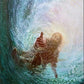 Christian God Jesus The Shepherd Christ Belief Faith The Samaritan Woman Posters Prints Canvas Painting Wall Art Picture Decor
