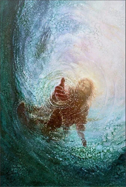 Christian God Jesus The Shepherd Christ Belief Faith The Samaritan Woman Posters Prints Canvas Painting Wall Art Picture Decor